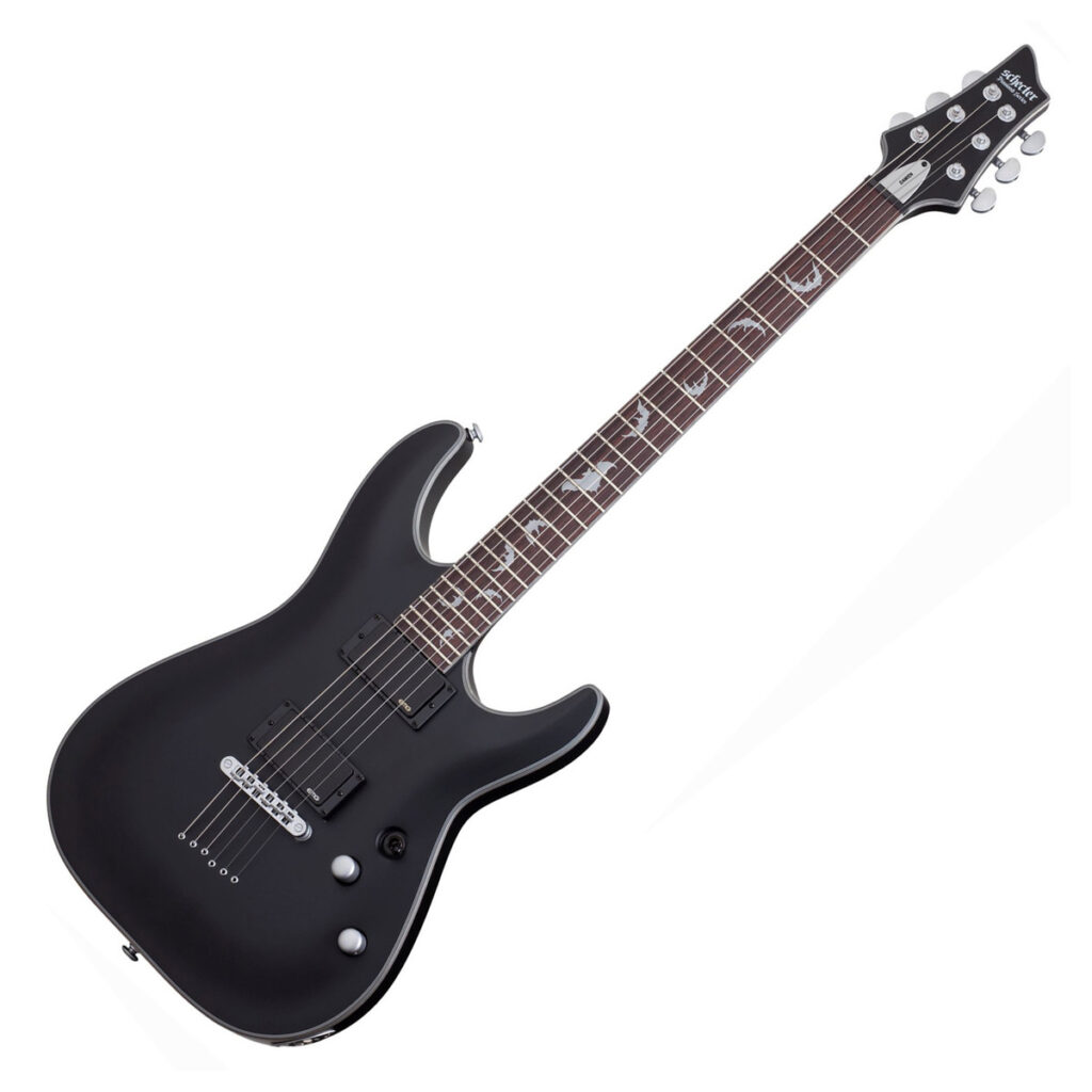 Schecter Damien Platinum-6 Satin Black