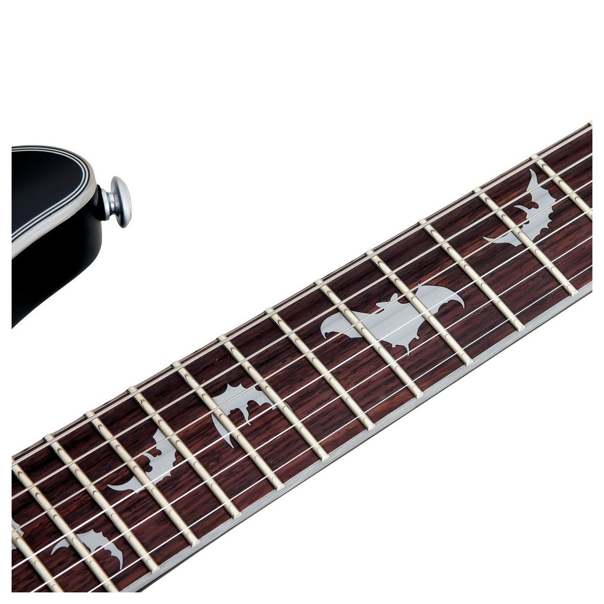 Schecter Damien Platinum-6 Satin Black - Image 3