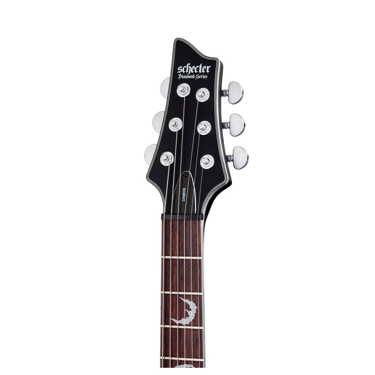 Schecter Damien Platinum-6 Satin Black - Image 4