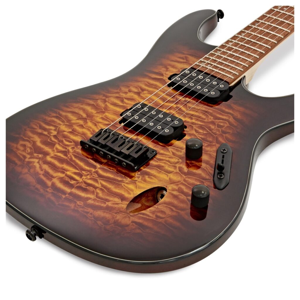 Ibanez S621QM Dragon Eye Burst
