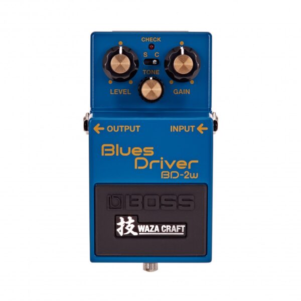 Boss BD-2W Waza Craft Custom Blues Driver Pedal - Image 1