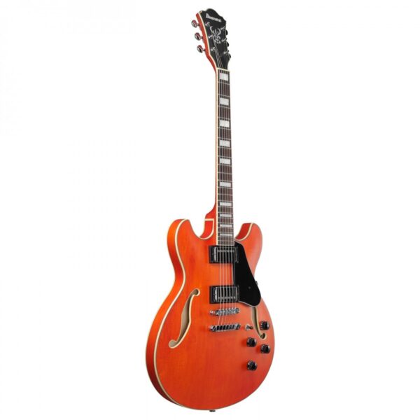 Ibanez AS73 Transparent Tangerine Flat - Image 3