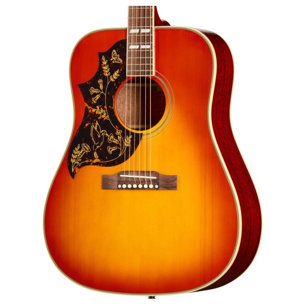Epiphone 1960 Hummingbird Reissue Left Handed Heritage Cherry Sunburst