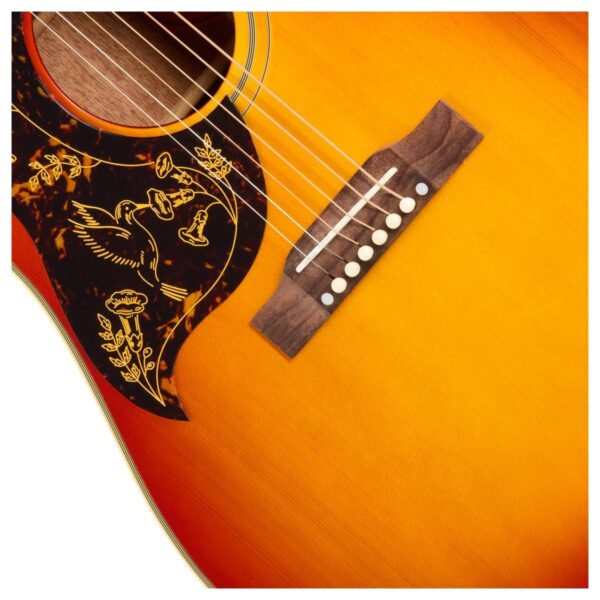 Epiphone 1960 Hummingbird Reissue Left Handed Heritage Cherry Sunburst - Image 3
