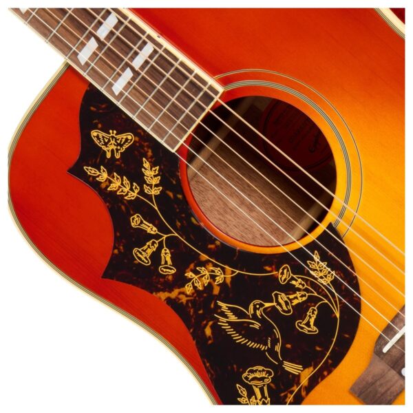 Epiphone 1960 Hummingbird Reissue Left Handed Heritage Cherry Sunburst - Image 4