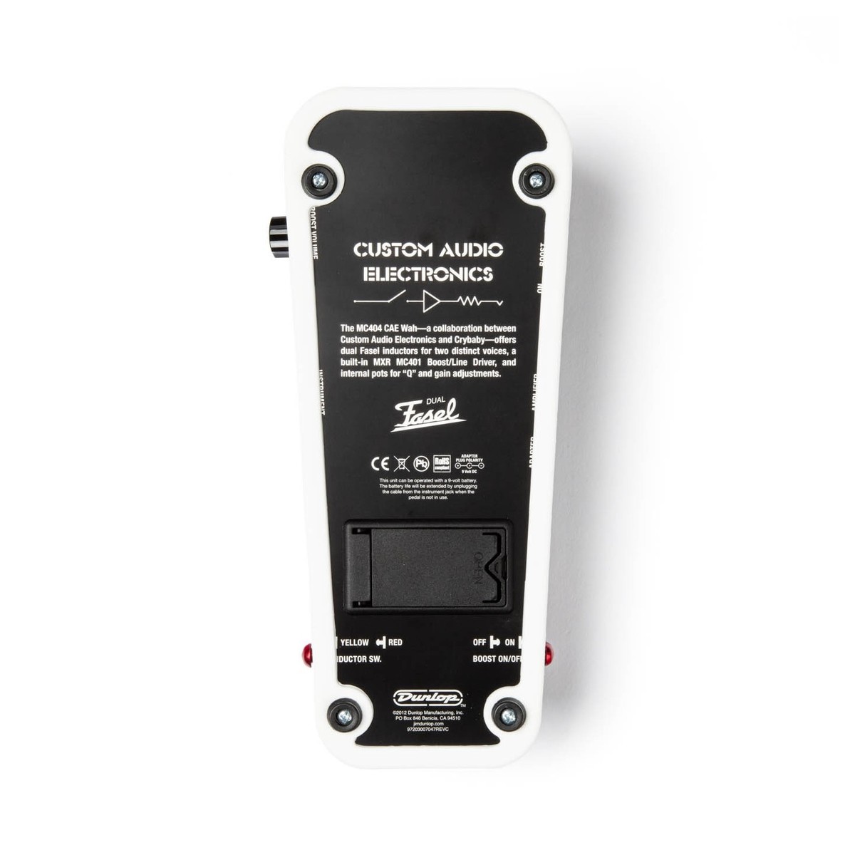 MXR MC404 Custom Audio Electronics Wah Pedal - Image 3
