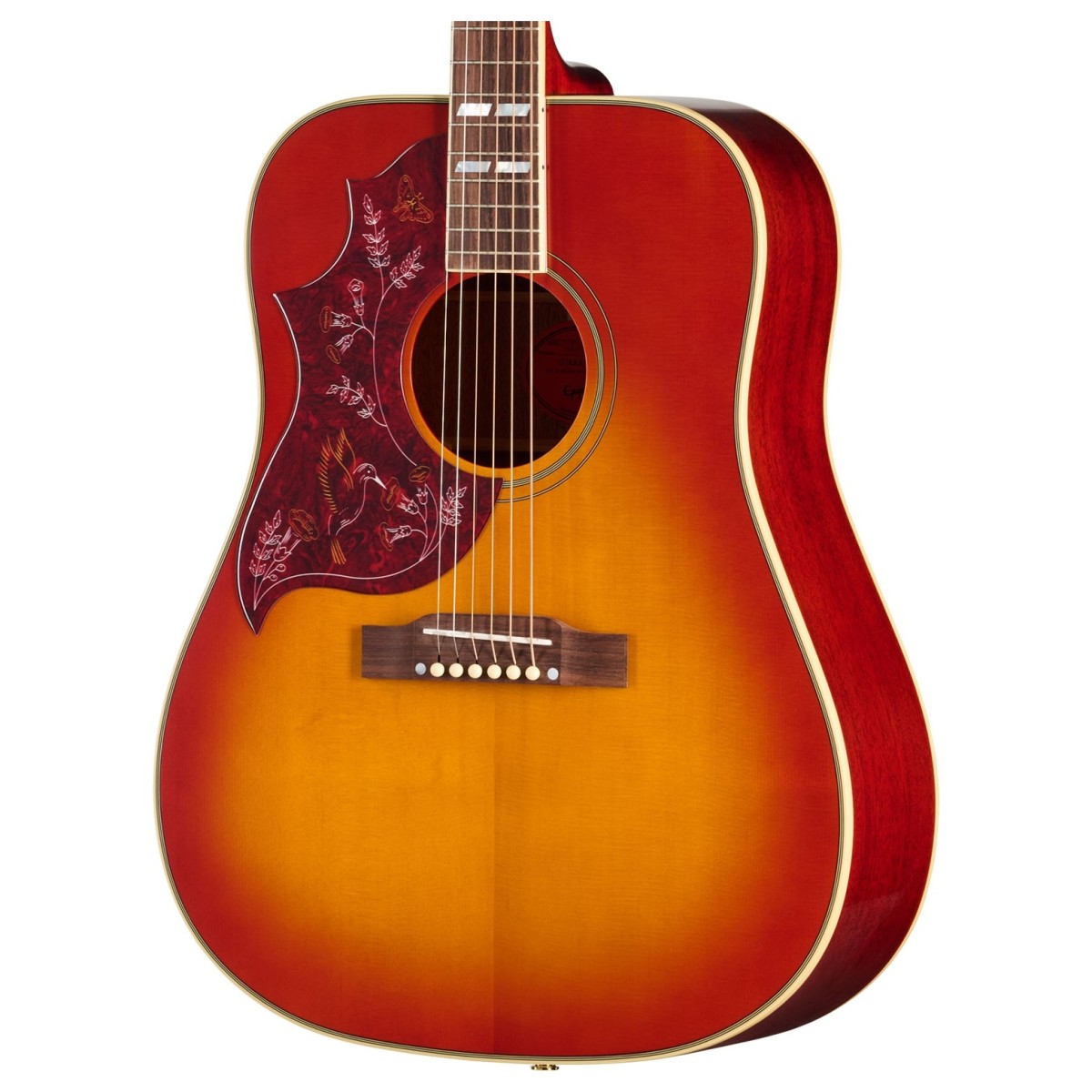 Epiphone Hummingbird Standard Left Handed Cherry Sunburst - Image 2