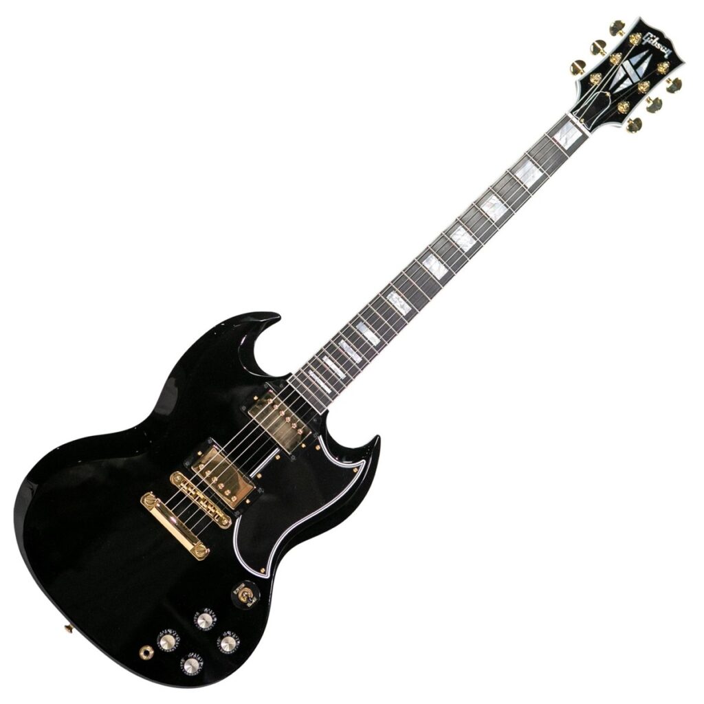 Gibson Custom SG Custom 2-Pickup Ebony Fingerboard Gloss Ebony #CS502200