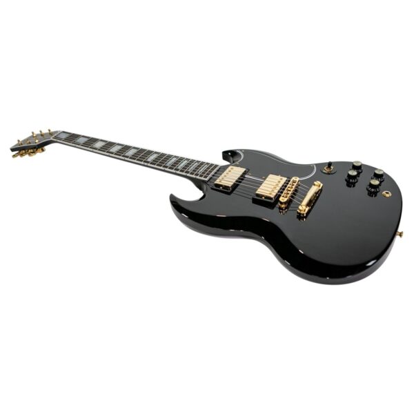 Gibson Custom SG Custom 2-Pickup Ebony Fingerboard Gloss Ebony #CS502200 - Image 2