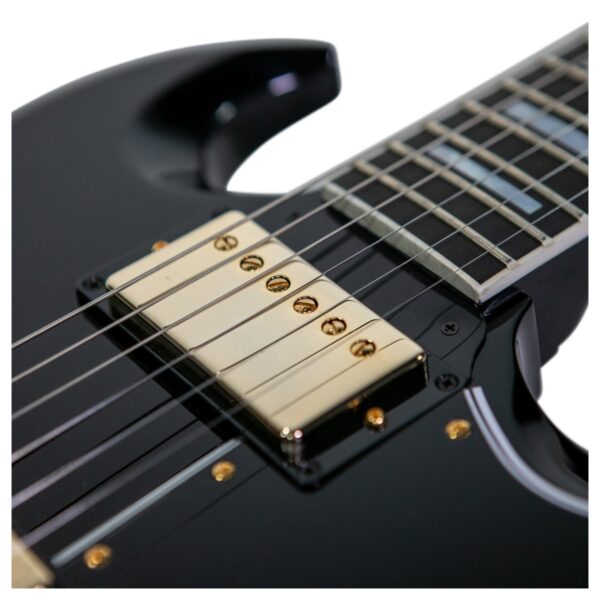 Gibson Custom SG Custom 2-Pickup Ebony Fingerboard Gloss Ebony #CS502200 - Image 4