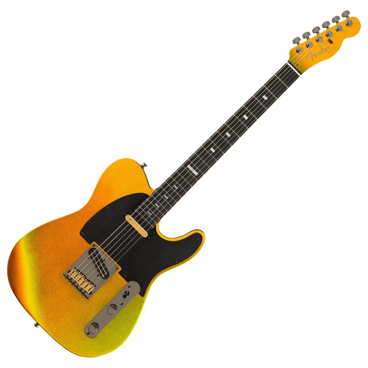 Fender 75th Anniversary American Ultra II Telecaster EB Liquid Gold - Image 1