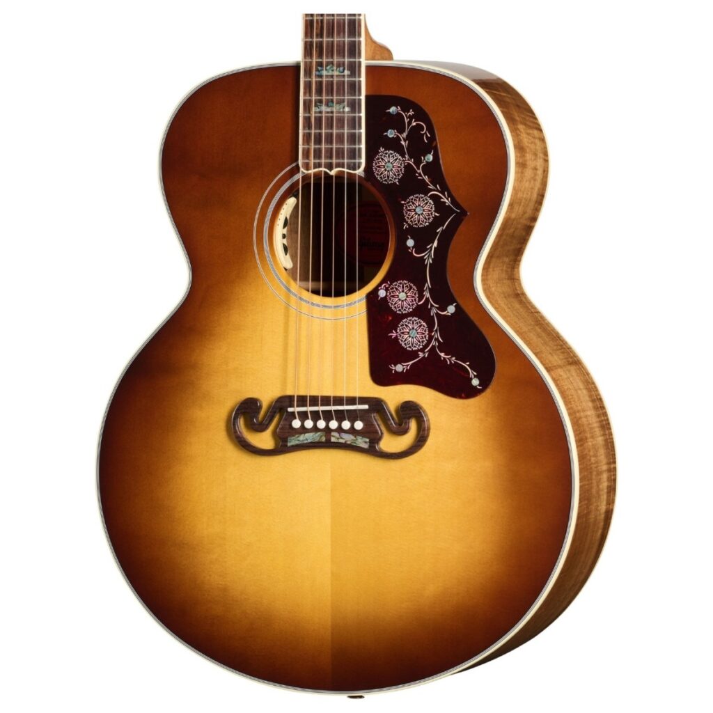 Gibson Custom SJ-200 Elegant Koa Honey Burst