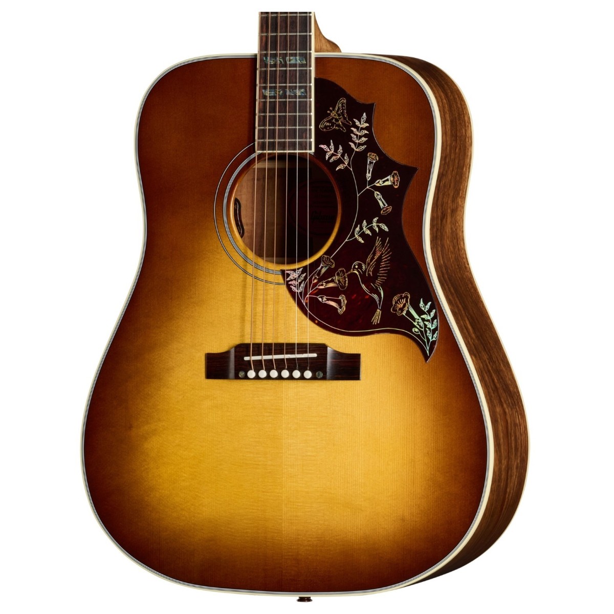 Gibson Custom Hummingbird Elegant Koa Honey Burst - Image 2