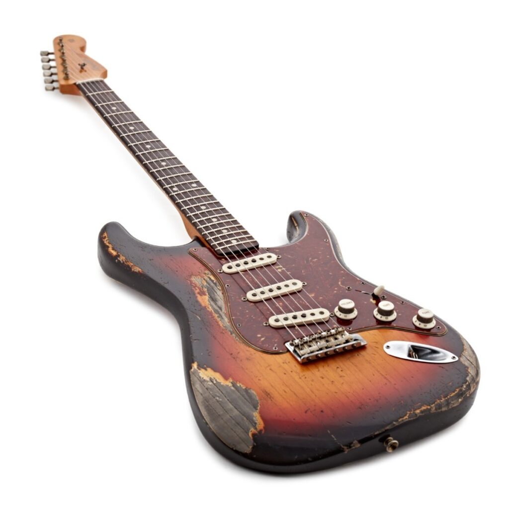 Fender Custom Shop Master Built by Greg Fessler 60s Strat Relic Chocolate 3TSB