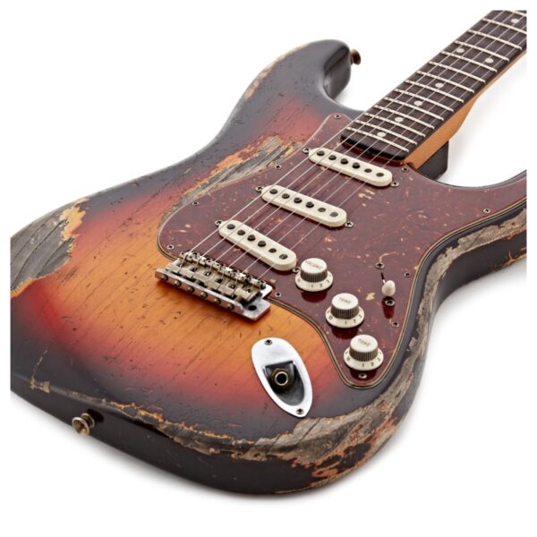 Fender Custom Shop Master Built by Greg Fessler 60s Strat Relic Chocolate 3TSB - Image 4
