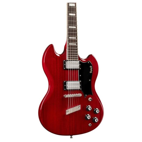 Guild Polara Deluxe Cherry Red - Image 2