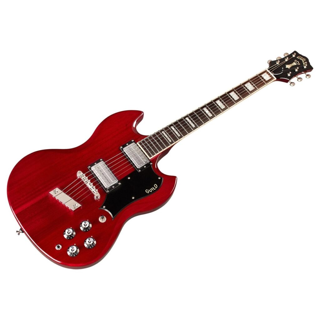 Guild Polara Deluxe Cherry Red