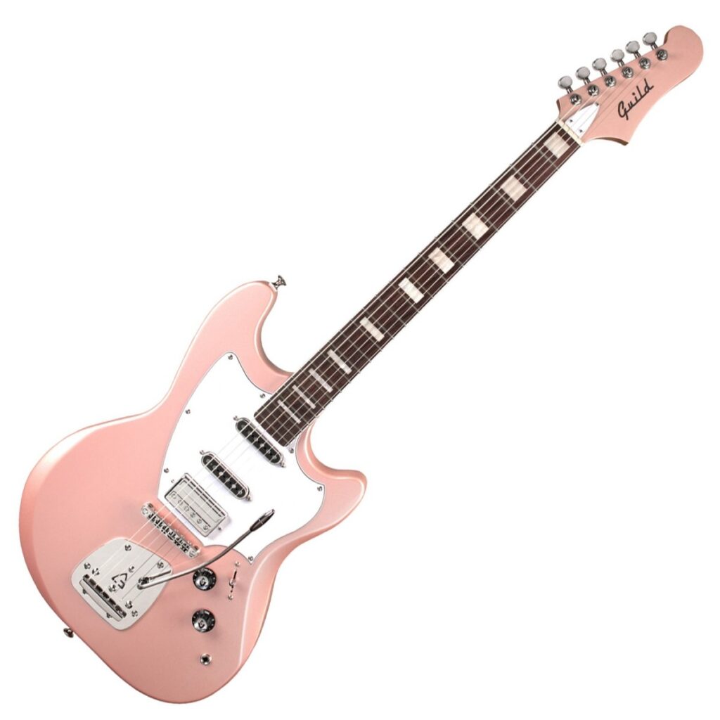 Guild Surfliner Deluxe Rose Quartz Metallic