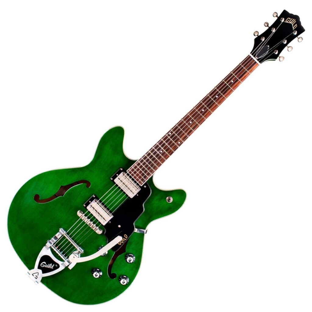 Guild Starfire I Double Cut Vibrato Green