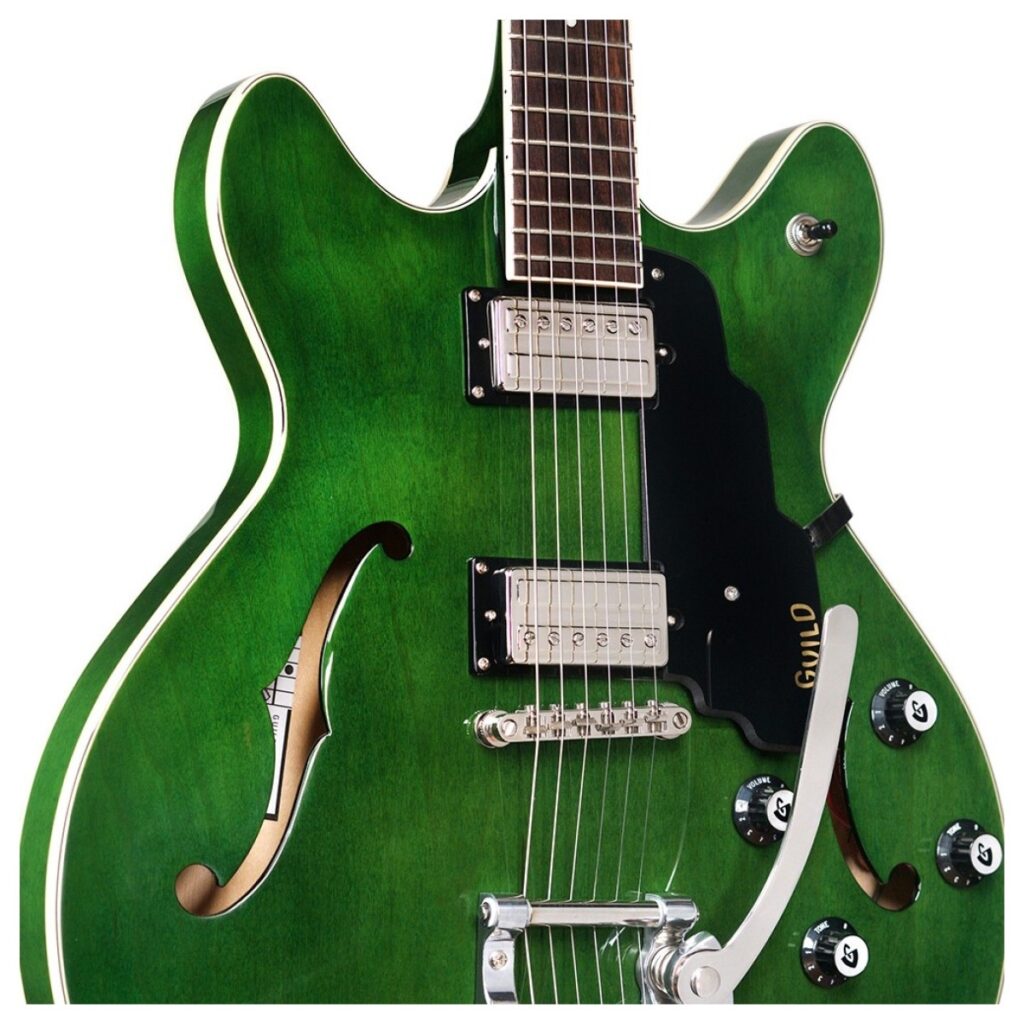 Guild Starfire I Double Cut Vibrato Green