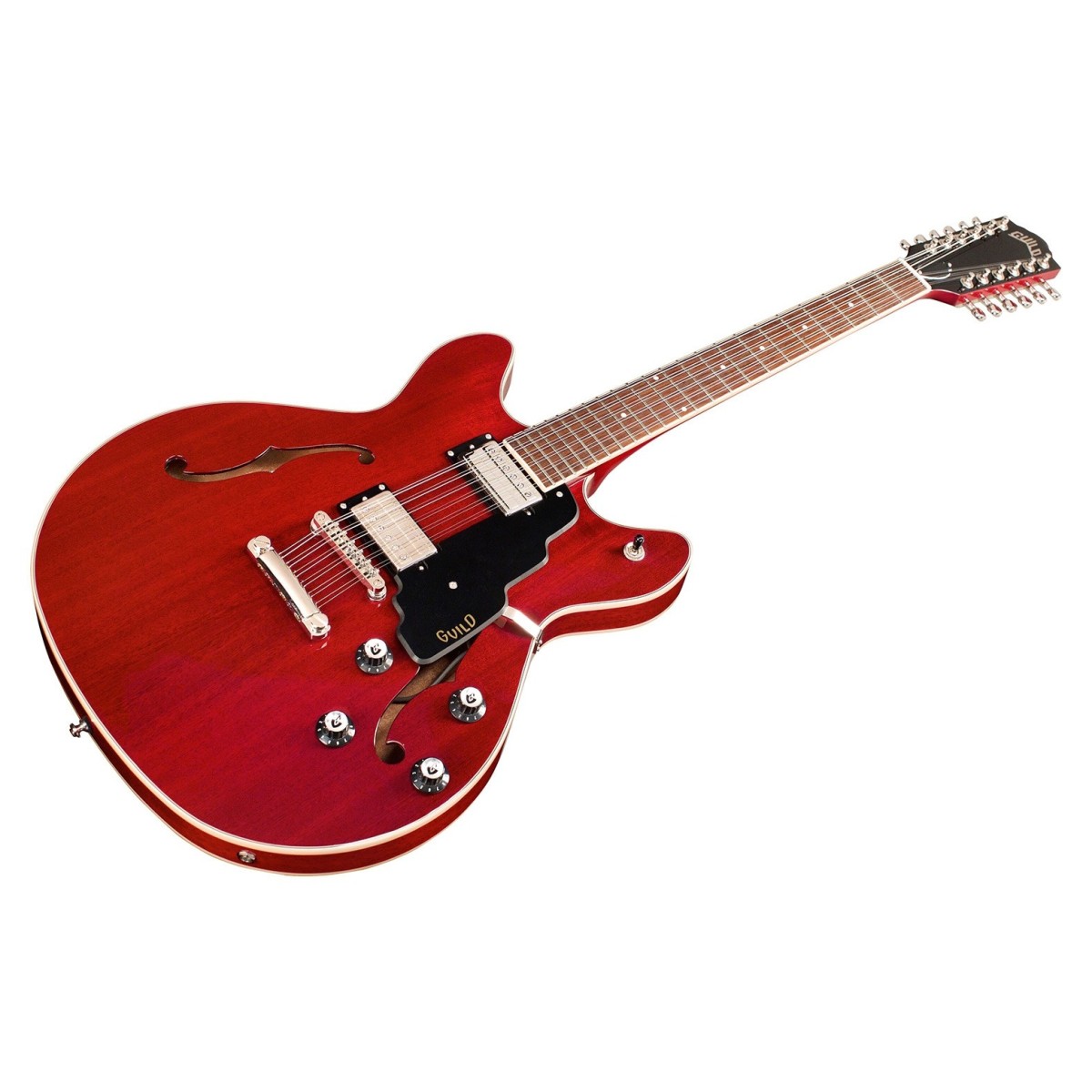 Guild Starfire I 12 String Double Cut Cherry Red - Image 3