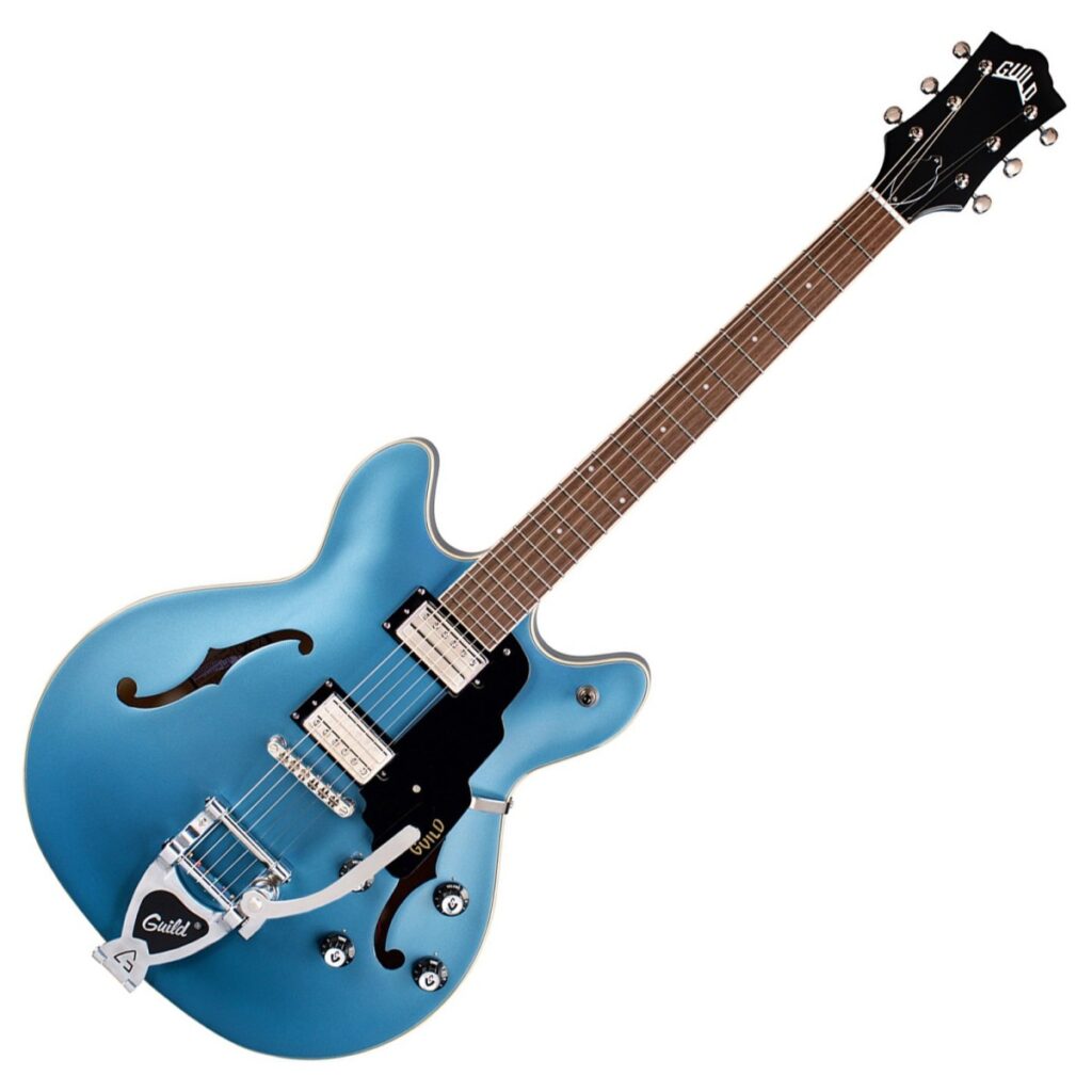Guild Starfire I Double Cut Vibrato Pelham Blue