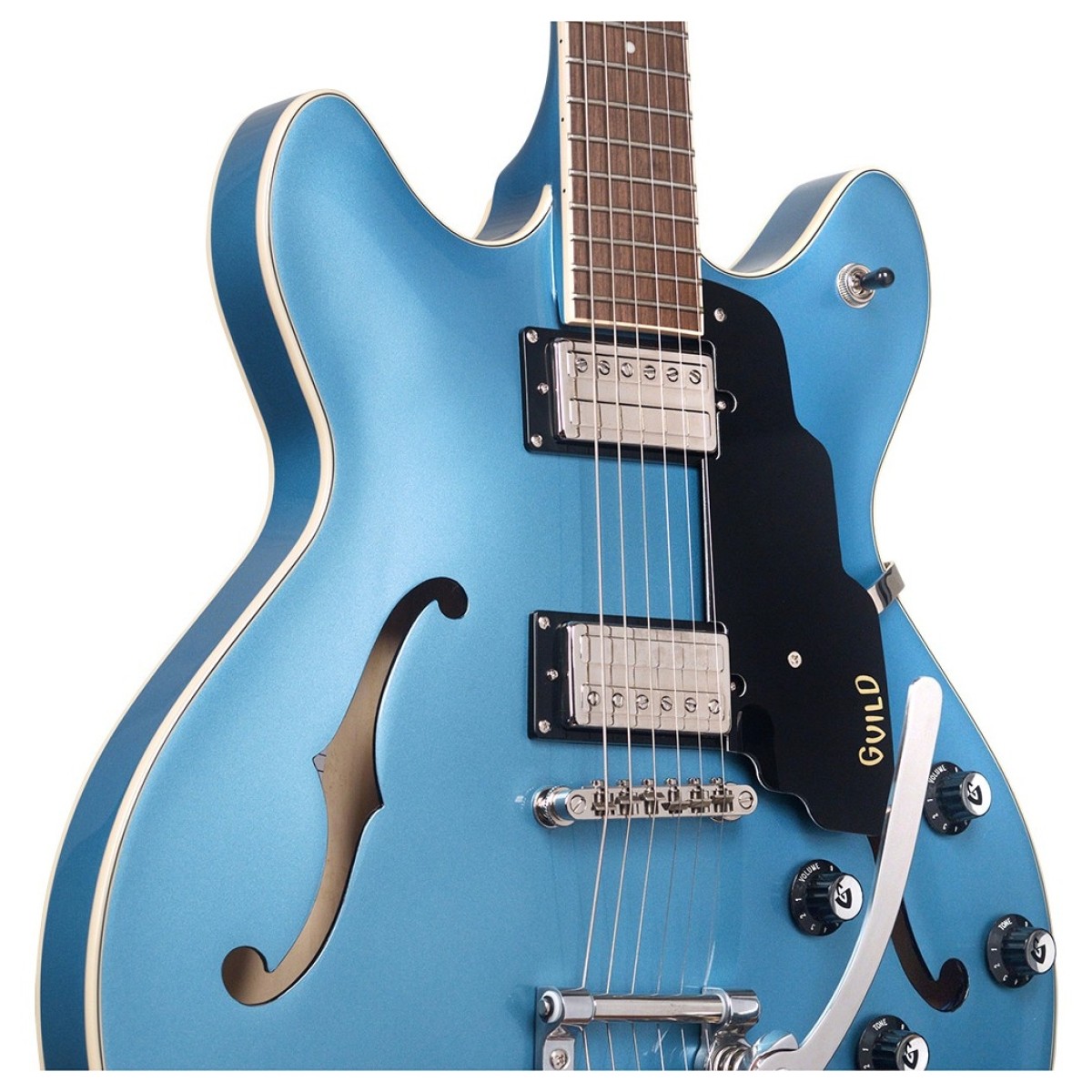 Guild Starfire I Double Cut Vibrato Pelham Blue - Image 2