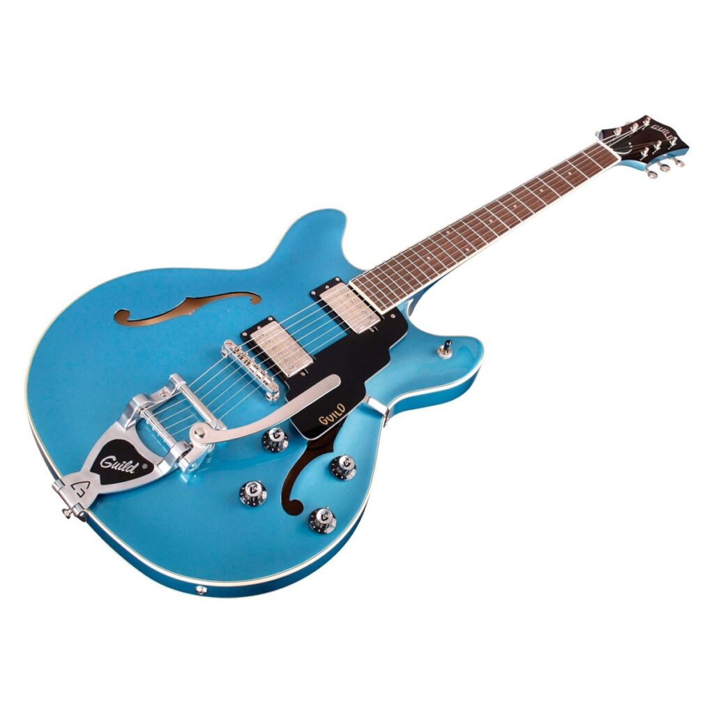 Guild Starfire I Double Cut Vibrato Pelham Blue