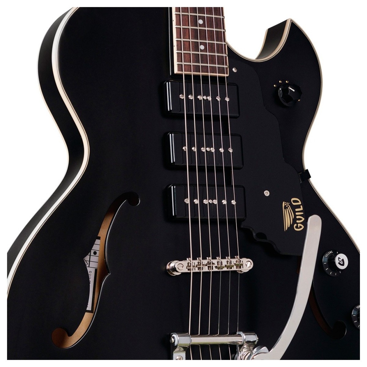 Guild Starfire I Jet 90 Satin Black - Image 2