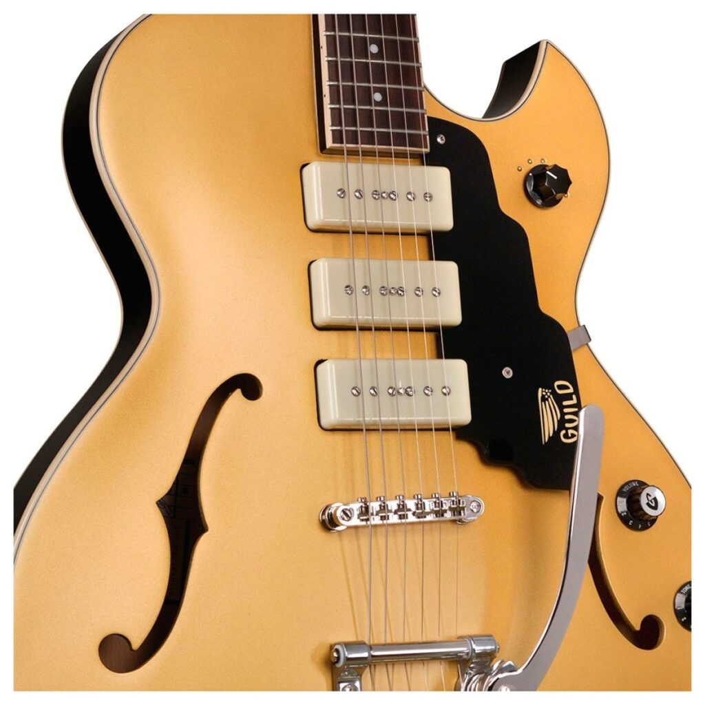 Guild Starfire I Jet 90 Satin Gold