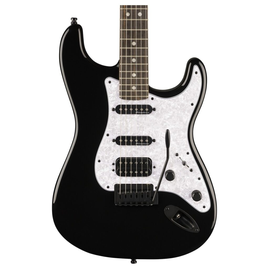 Fender Limited Edition Player Fusion Stratocaster HSS Ebony Fingerboard Black