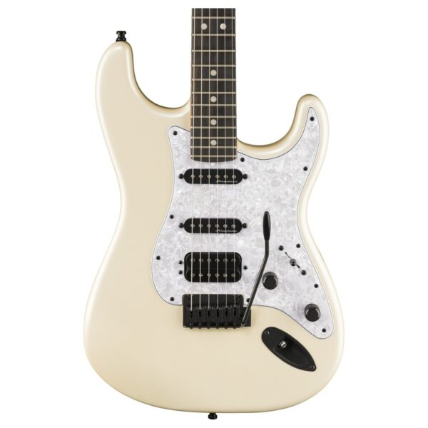 Fender Limited Edition Player Fusion Stratocaster HSS Ebony Fingerboard Olympic Pearl - Image 2