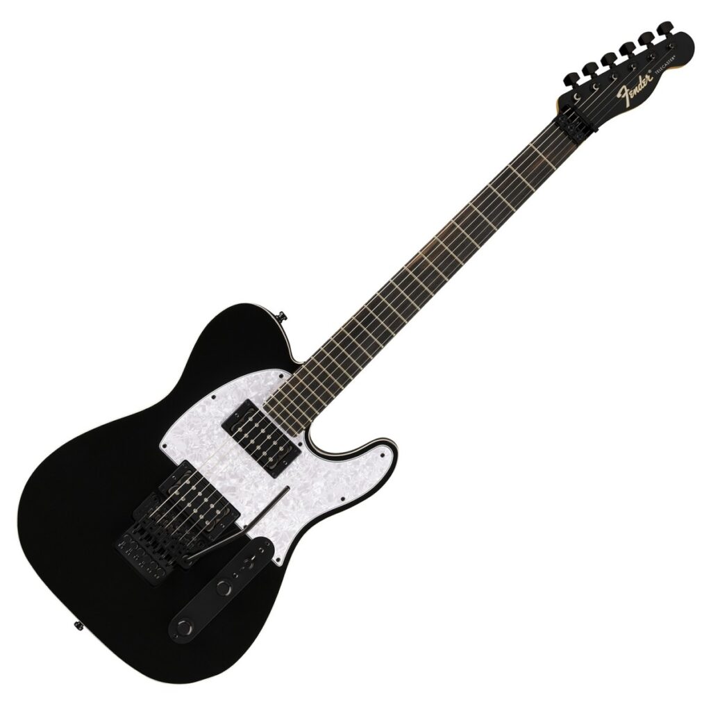 Fender Limited Edition Player Fusion Telecaster HH Floyd Rose Ebony Fingerboard Black