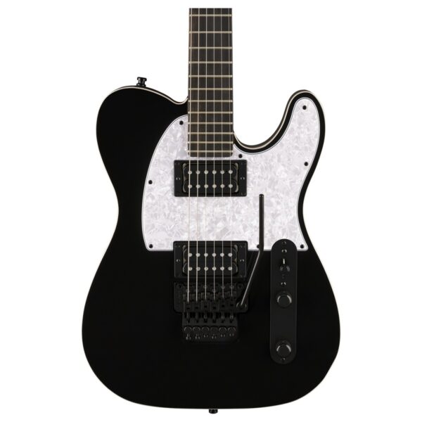 Fender Limited Edition Player Fusion Telecaster HH Floyd Rose Ebony Fingerboard Black - Image 2