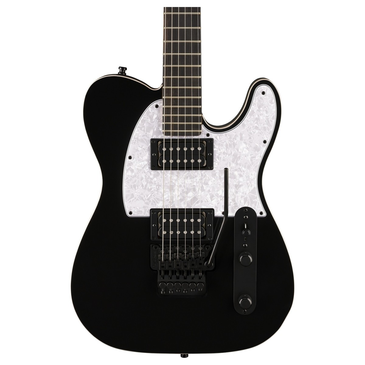 Fender Limited Edition Player Fusion Telecaster HH Floyd Rose Ebony Fingerboard Black - Image 2