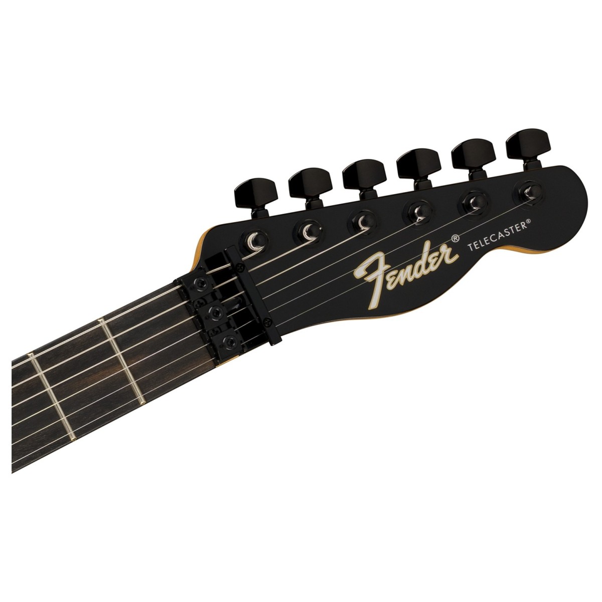 Fender Limited Edition Player Fusion Telecaster HH Floyd Rose Ebony Fingerboard Black - Image 3