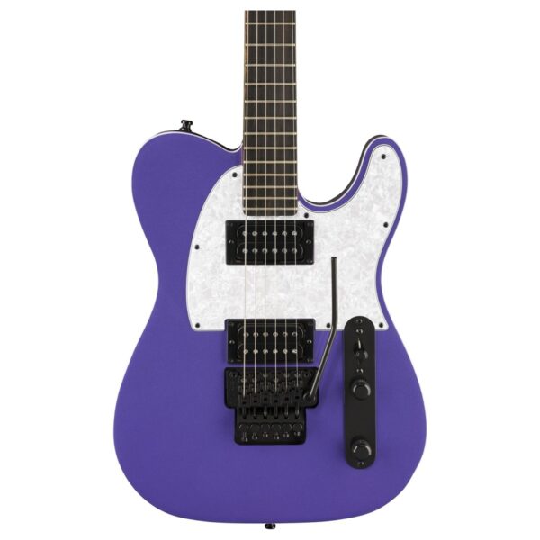 Fender Limited Edition Player Fusion Telecaster HH Floyd Rose Ebony Fingerboard Aura Metallic - Image 2