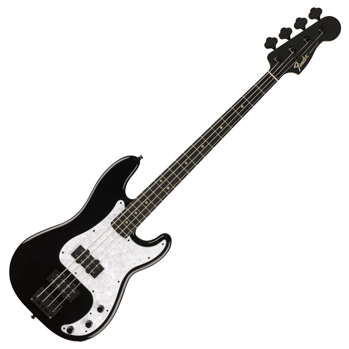 Fender Limited Edition Player Fusion Precision Bass HH Ebony Fingerboard Black - Image 1
