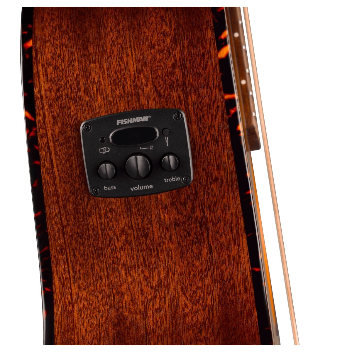 Fender California Deluxe Villager E Honey Sunburst - Image 2