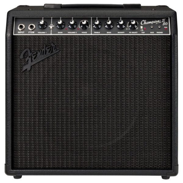 Fender Champion II 50 Blackout - Image 1