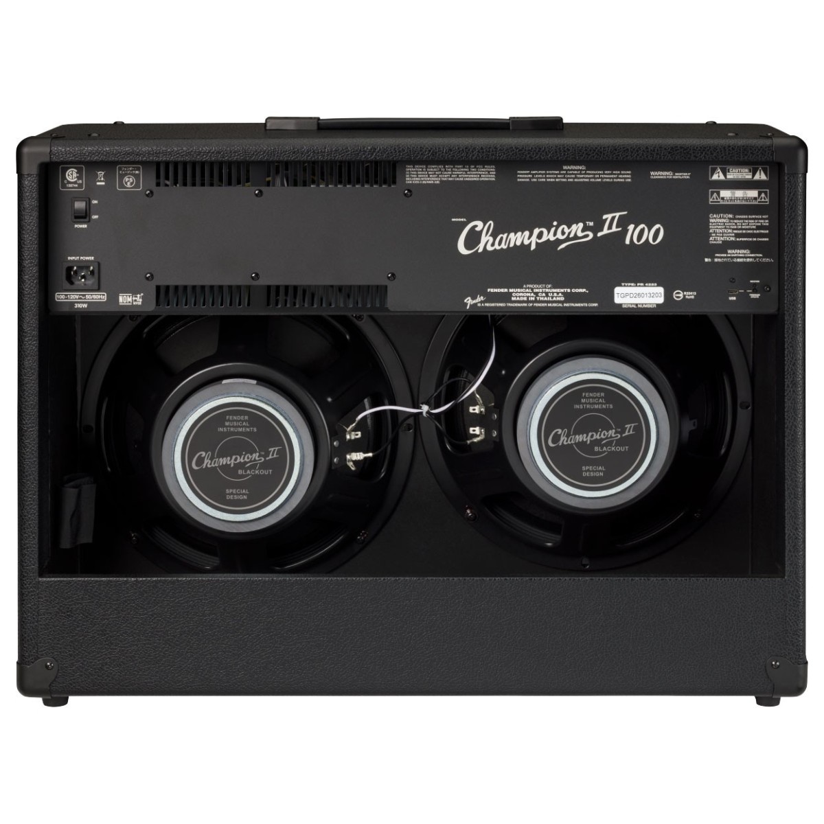 Fender Champion II 100 Blackout - Image 2