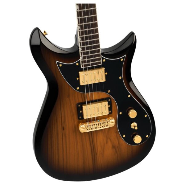 Gretsch Limited Edition Electromatic Black Limba CVT Rosewood Fingerboard Sunburst - Image 3