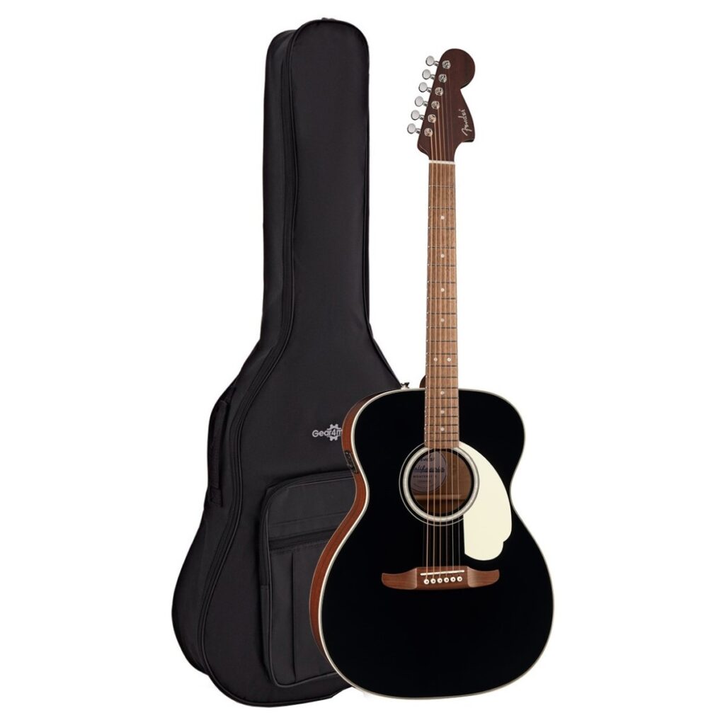 Fender California Deluxe Monterey E Electroacoustic with Gig Bag or Case Build Your Own Bundle