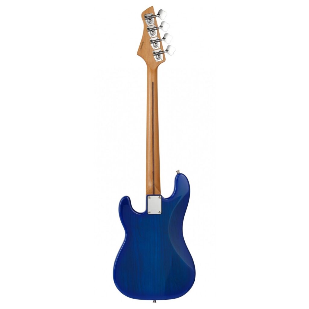Tanglewood Northstar Pro NL6PBL Electric Bass Guitar Thru Blue