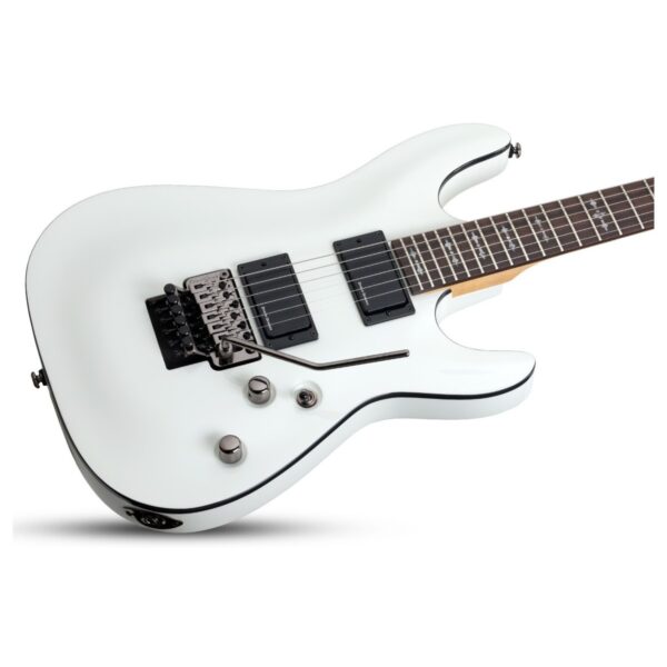Schecter Demon-6 FR Vintage White - Image 2