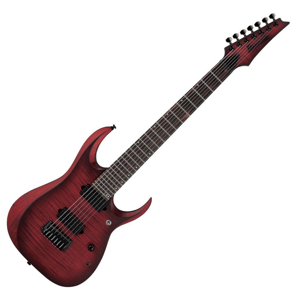 Ibanez RGD721FA 7-String Stained Wine Red Burst Flat