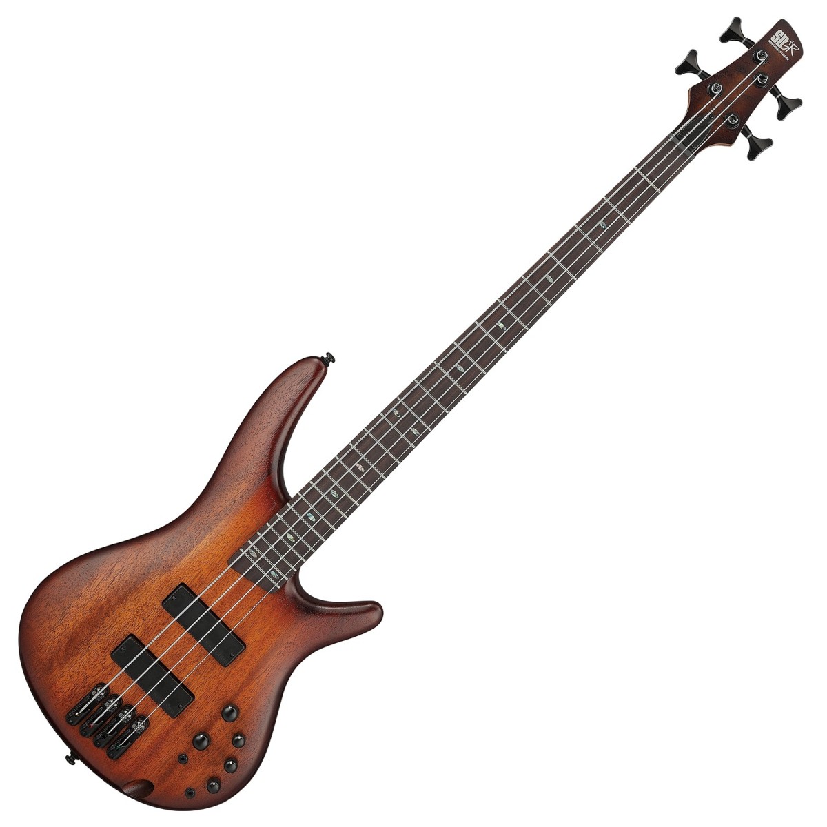 Ibanez SR500A Mahogany Brown Burst Low Gloss - Image 1