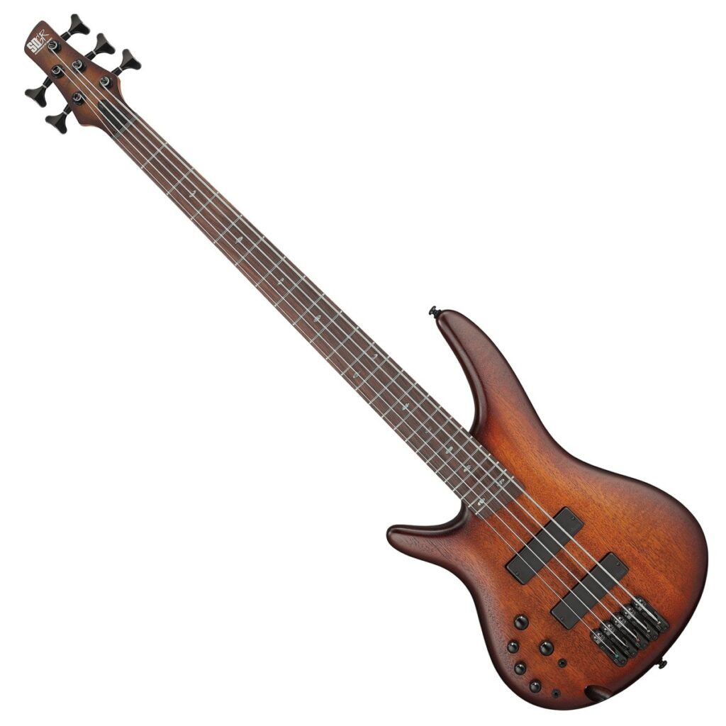 Ibanez SR505A Left Handed Mahogany Brown Burst Low Gloss