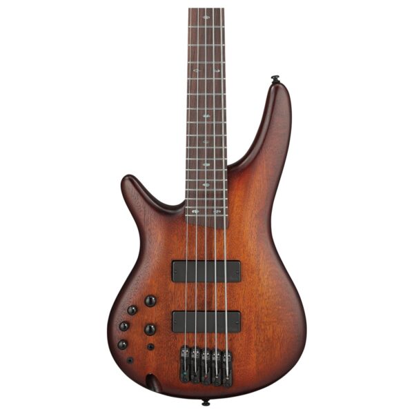 Ibanez SR505A Left Handed Mahogany Brown Burst Low Gloss - Image 3