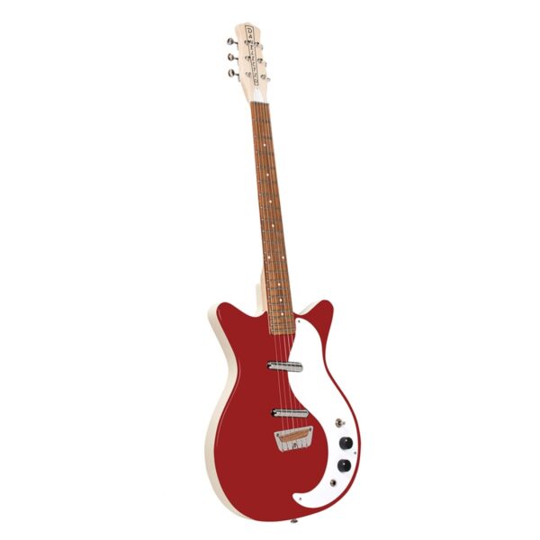 Danelectro Stock 59 Guitar Vintage Red - Image 3